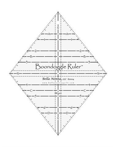 Boondoggle Ruler for Quilt Patterns