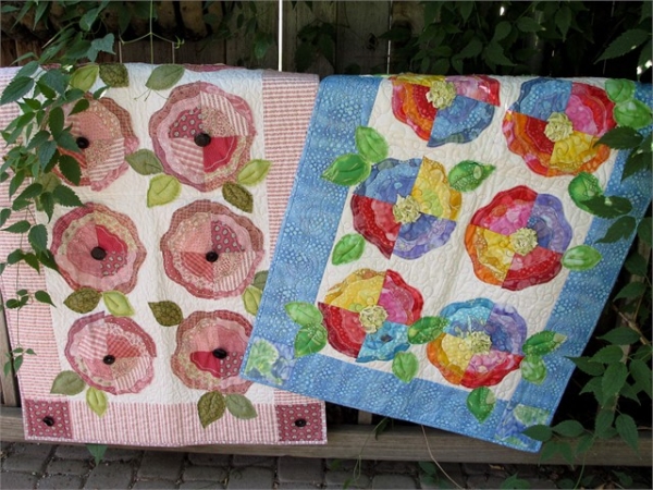 Parkbench Posies Quilt Pattern