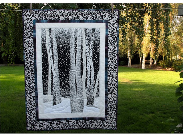 Winter Aspens Quilt Pattern – Bella Nonna Design Studio