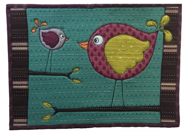 Wing It Bird Placemat Pattern