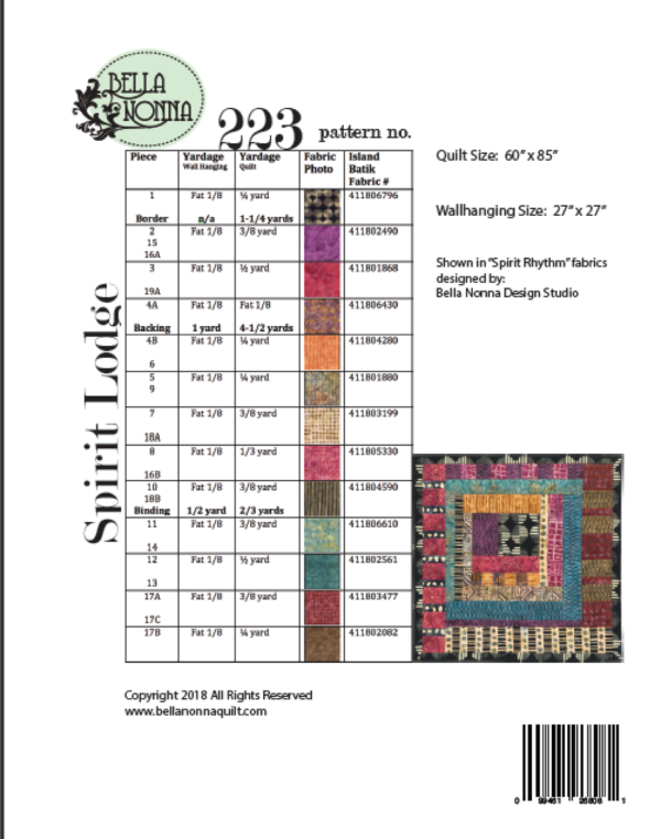 Download - Spirit Lodge Quilt Pattern - Image 3