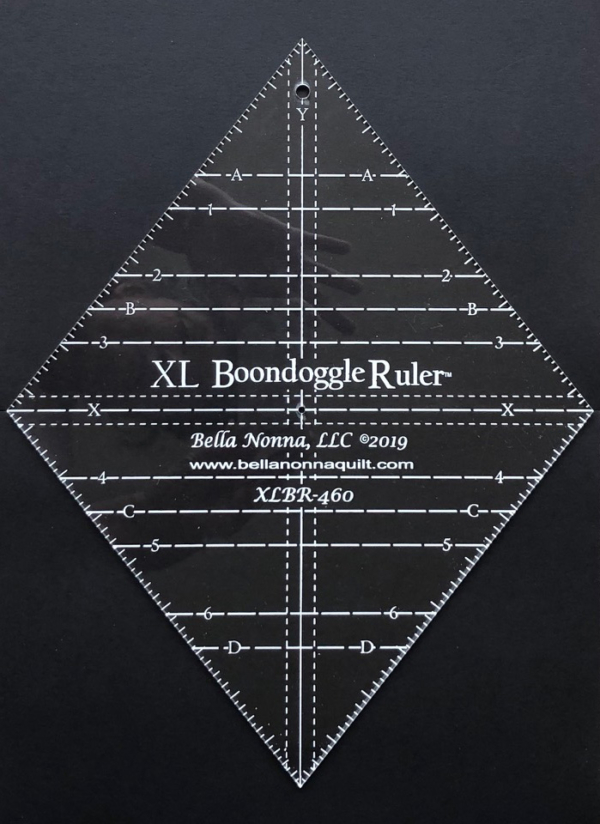 NEW! XL-Boondoggle Ruler for Quilt Patterns